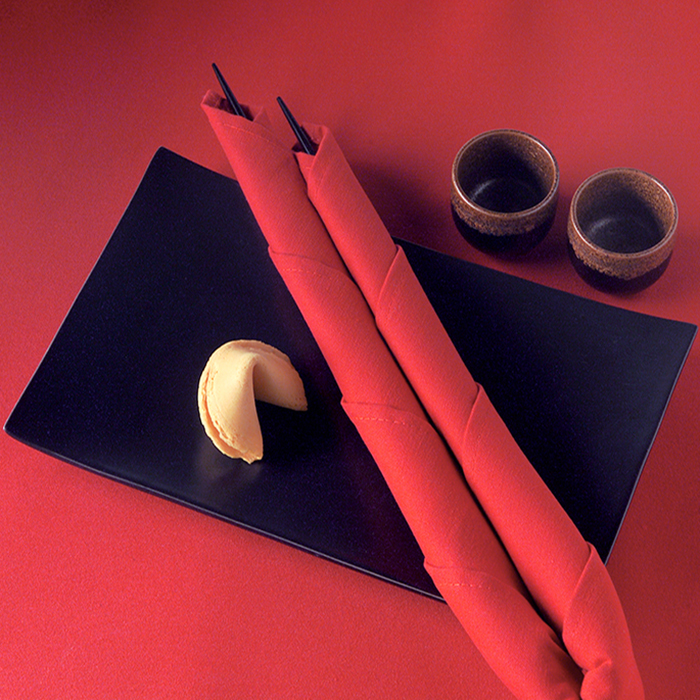 20 X 20 NAPKIN RED