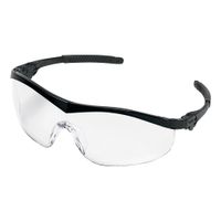 CRWST110 Safety Eyewear, Clear Lens Black Frame, Scratch
Resist