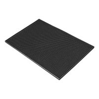 Spill-Stop 161-02 Service Bar Mat, Black, Rubber - 18-1/4" x
12-1/4" x 3/8"