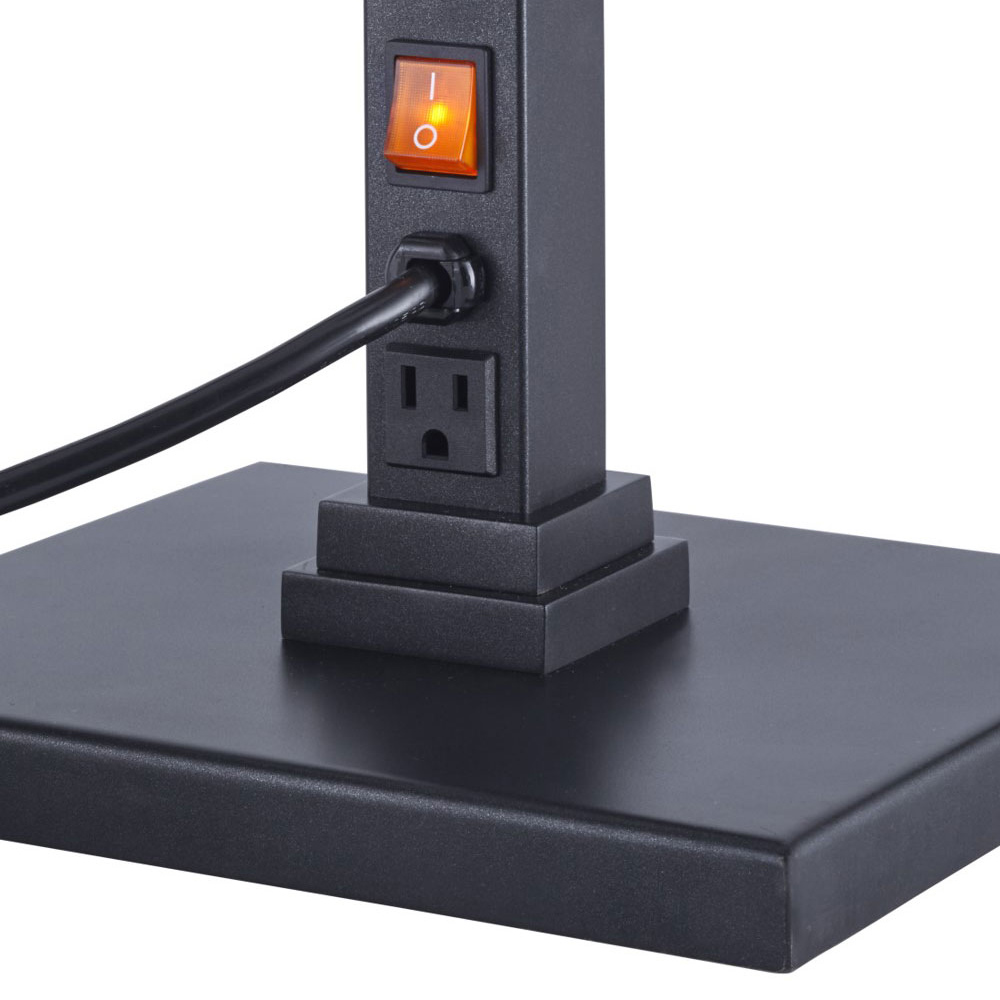 SINGLE HEAT LAMP BLACK MATTE