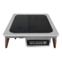 Spring SK-14511141 Skyra Wynwood Induction Warmer Stand,
Stainless Steel - 26" x 19-1/2" x 5-1/2"