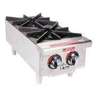 Star 602HF Star-Max Gas Hot Plate-Two 12" Burners