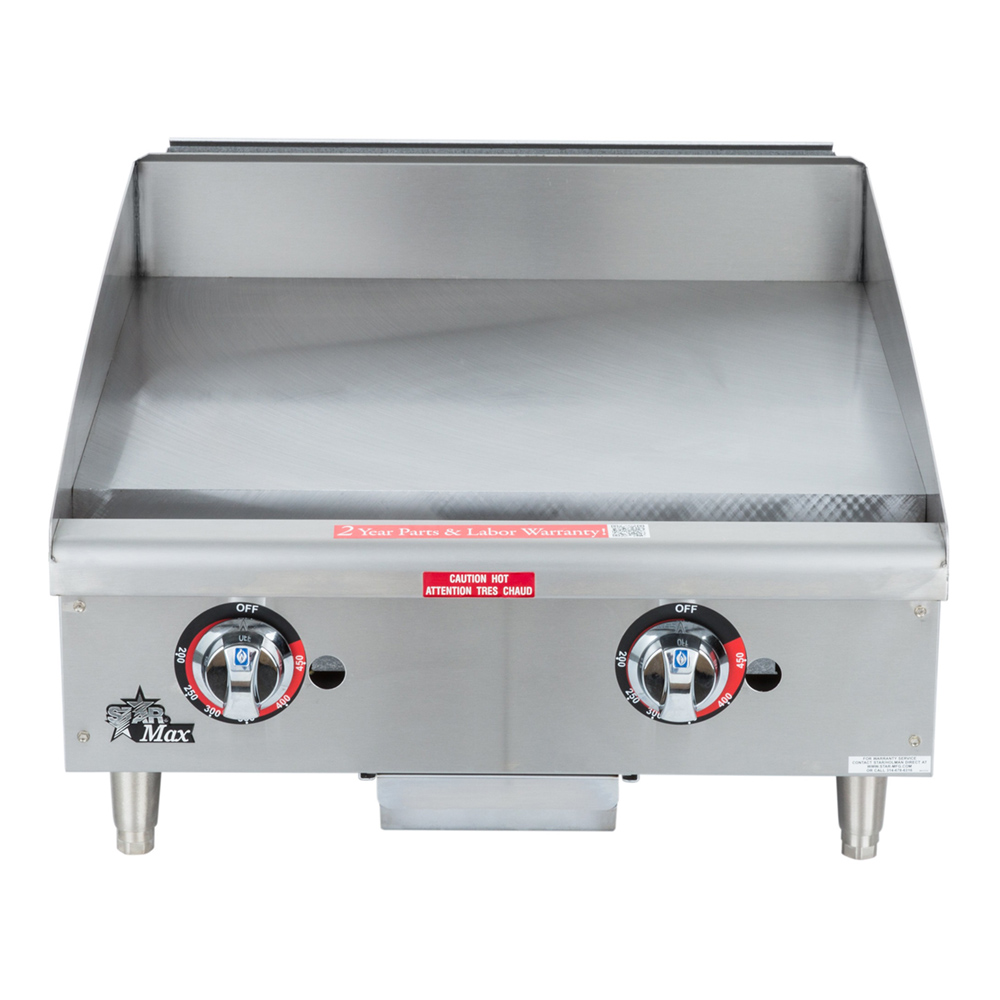 HD GRIDDLE 24" THERMO CONTROLS