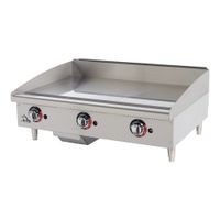 Star 636MF Star-Max Manual Gas Griddle, Stainless Steel -
84900 BTU