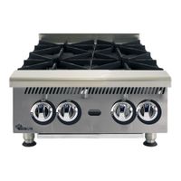 Star 804HA Ultra-Max Gas Hot Plate - Four 12" Burners