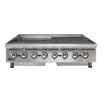 Star 8060CBA Ultra-Max Gas Charbroiler, Lava Rock - 60"