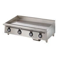 Star 848TA Ultra-Max Mechanical Snap Action Gas Griddle,
Stainless Steel - 48" x 32-3/8" x 18"