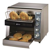 Star QCS21200B QCS2 Conveyor Bagel Toaster, 1200 bagel
halves/hour- 208/240V