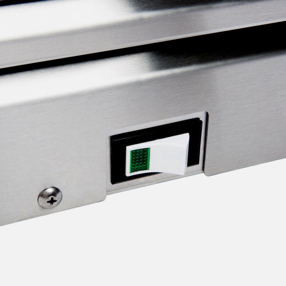 PAN RAIL COUNTERTOP 120V