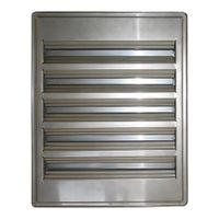 John S Dull FG35-1020-HD Hood Filter, Galvanized Steel - 20"
x 10"