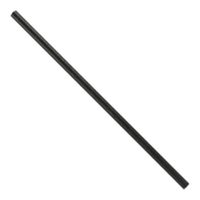 Surge 10123 Jumbo Straw, Unwrapped, 6MM, Black, Paper -
7-3/4"