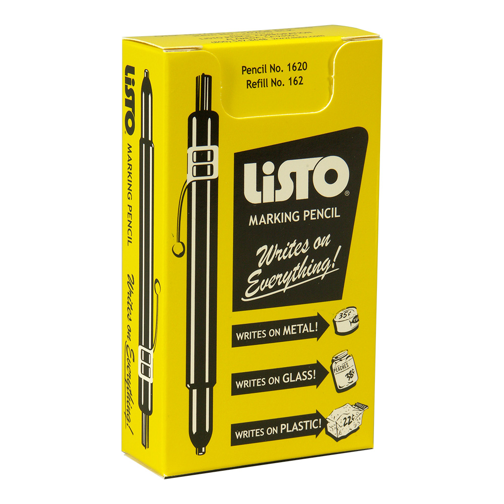 LISTO GREASE PENCIL BLACK (12)