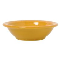 Syracuse China 903044014 Cantina Uncarved Fruit Dish,
Saffron, China - 5 oz