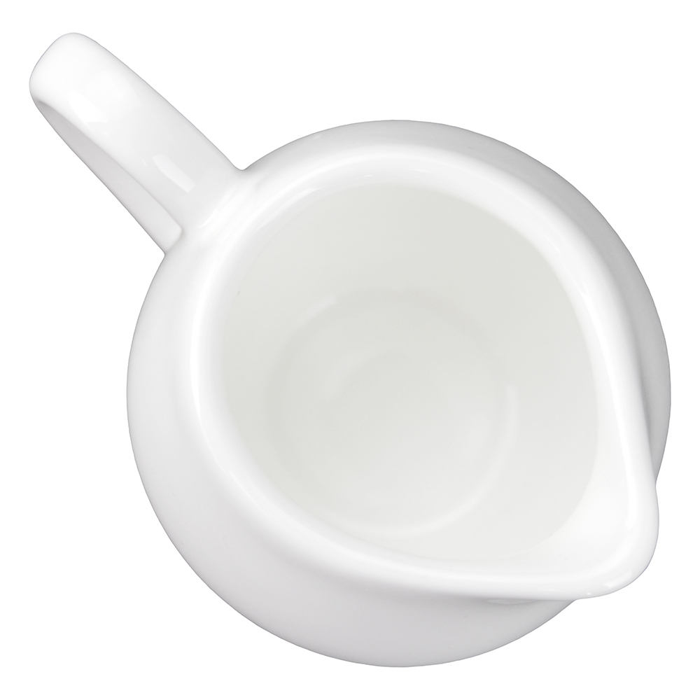 3 OZ CREAMER W/HANDLE WHT (1)
