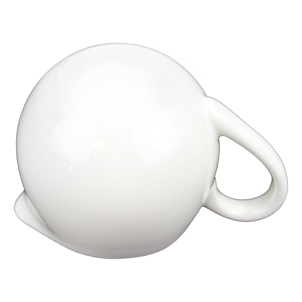 3 OZ CREAMER W/HANDLE WHT (1)