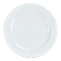 Syracuse China 950038 333 Cascade Plate, White, China -
10-5/8"