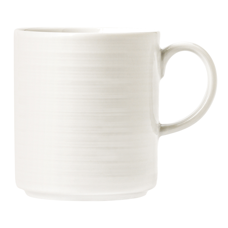 12 OZ MUG W/HNDL LUNAR WHT (3)