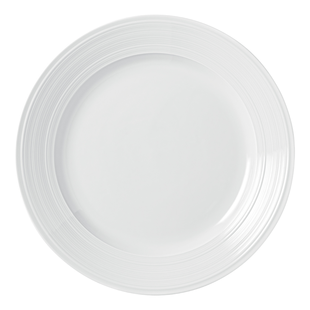 10 1/4" PLATE RND LUNAR WHT(1)