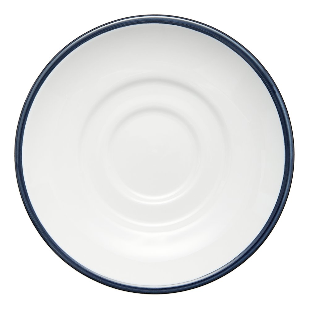 SAUCER 6"DIA X 1"H RND WHT