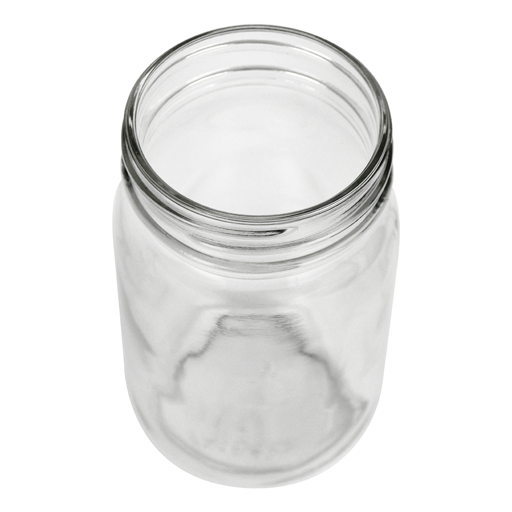 16 OZ MASON JAR GLASS(12)