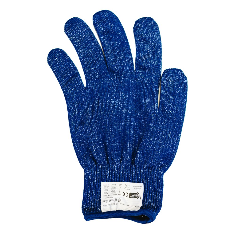 CUT RESISTANT GLOVE MEDIUM BLU