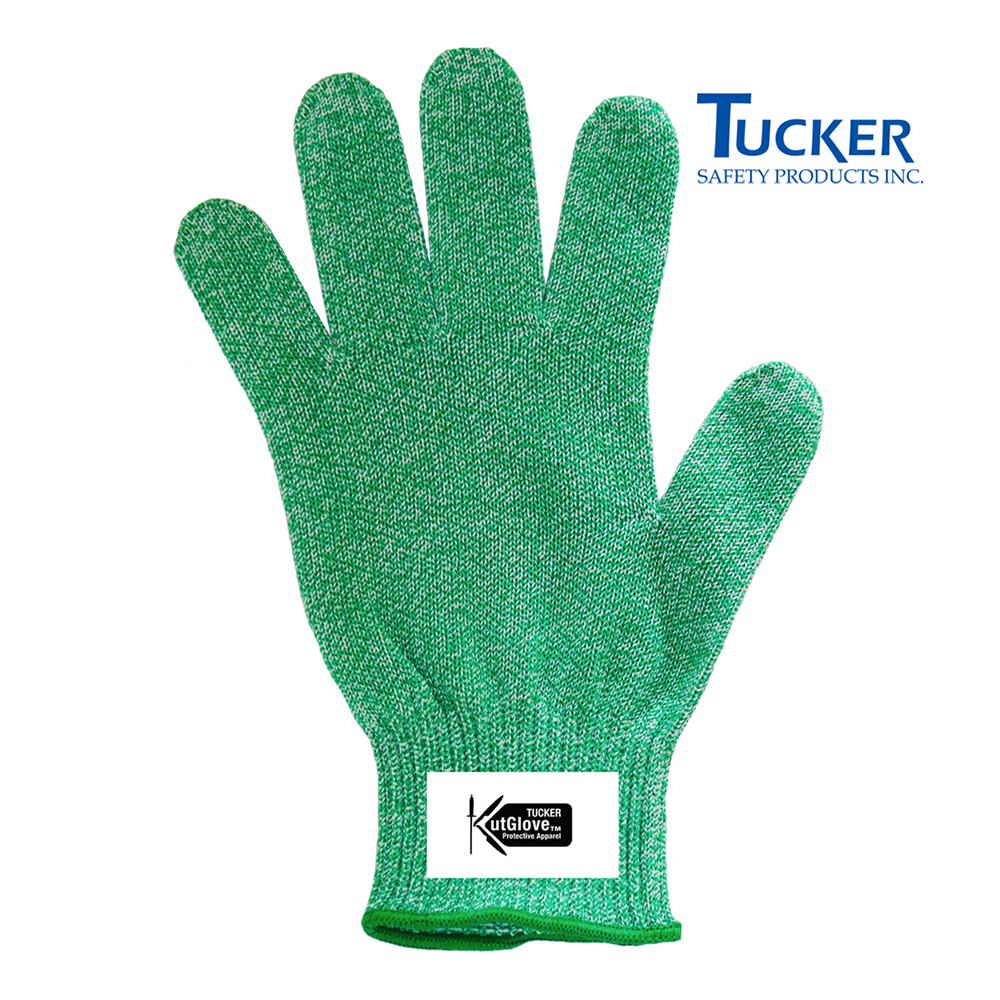 CUT RESISTANT GLOVE MED GRN(6)