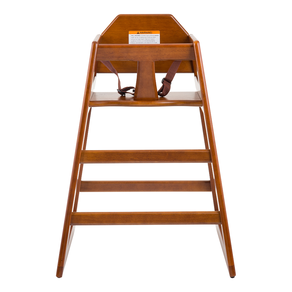 HIGH CHAIR ASSEMBLED WALNUT