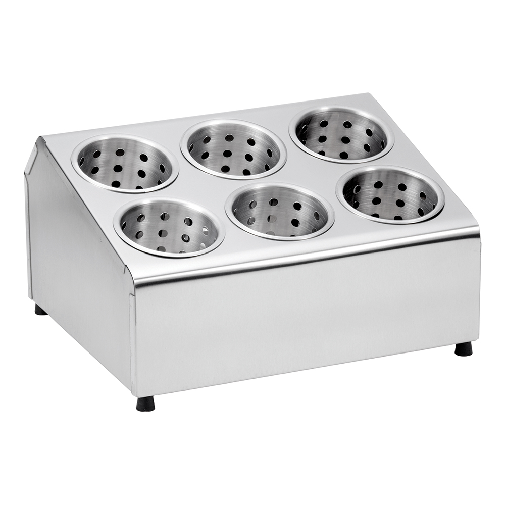 6 SECTION FLATWARE HOLDER