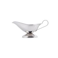 TableCraft 7805 Gravy Boat, Standard Weight, 18/8 Stainless
Steel - 5 oz