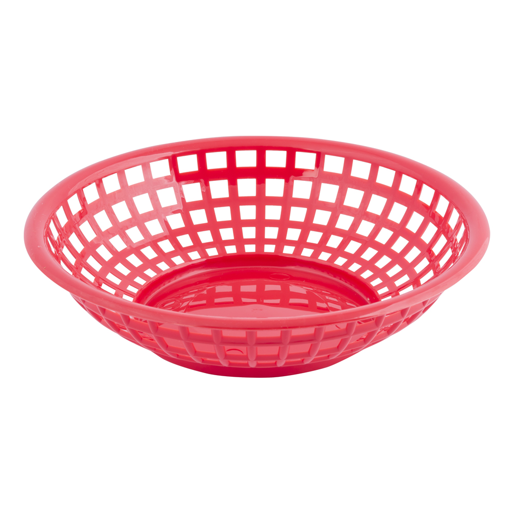 ROUND HAMBURGER BASKET-RED (3)