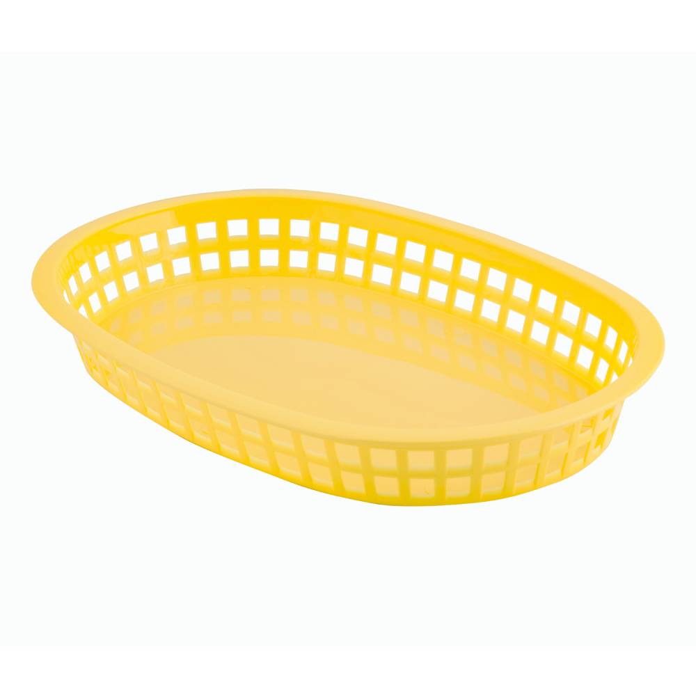 BASKET OVAL CHICAGO YELLOW