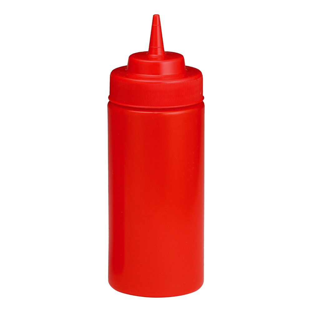 SQZ BOTTLE 16 OZ KETCHUP RED