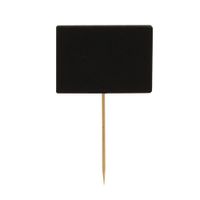 TableCraft BAMDCB35 Cash & Carry Bamboo Pick With Chalkboard
- 3-1/2"