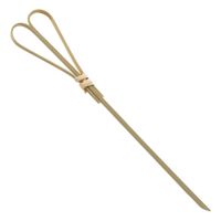 TableCraft BAMH6 Cash & Carry Heart Looped Pick, Bamboo - 6"