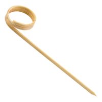TableCraft BAML35 Cash & Carry Card Holder Pick, Bamboo -
3-1/2"