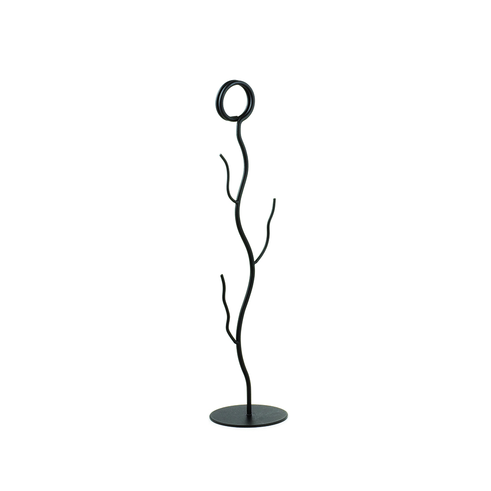 NUMBER STAND 12" BRANCH BLACK