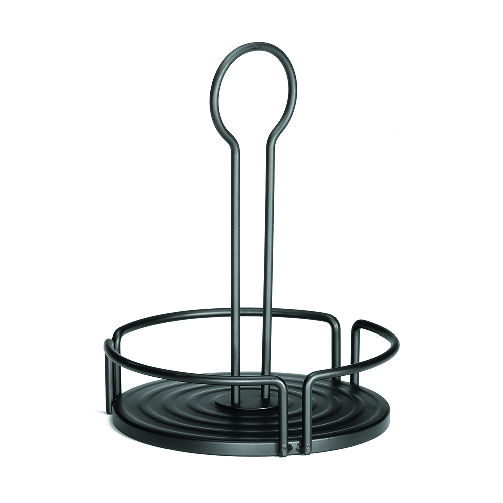 VERSA RACK 7.8" DIA BLK