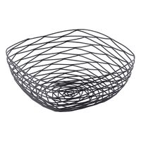 TableCraft BK17310 Artisan Collection Basket, Square, Black
Powder Coated Metal - 10" x 4"