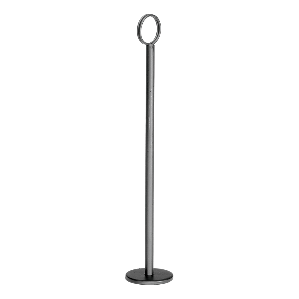 NUMBER STAND 12" TALL BLACK