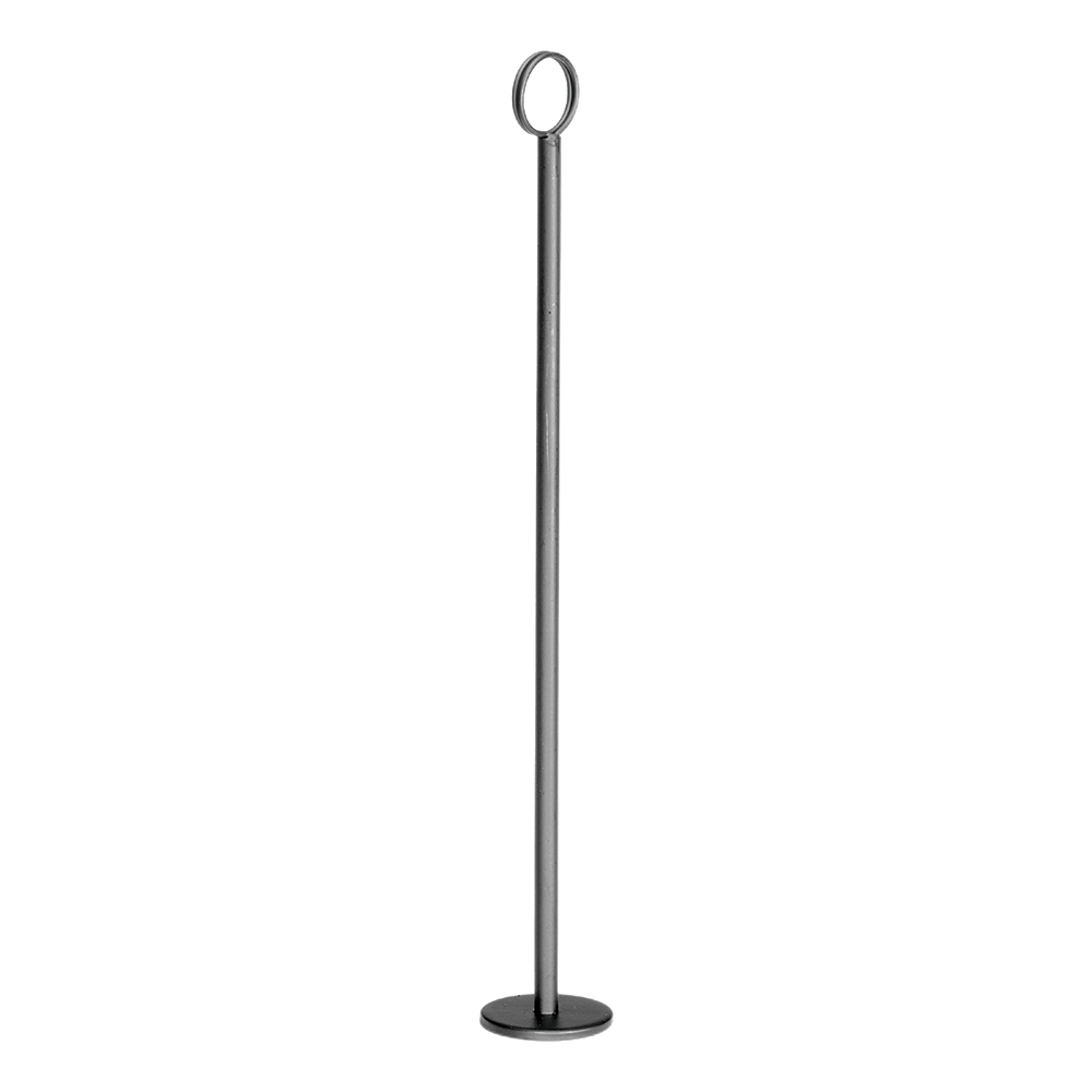 18" BLACK NUMBER STAND