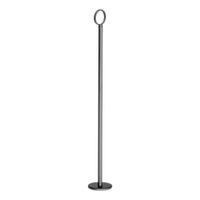 TableCraft BK1918 Tall Number Stand, Black, Metal - 18"