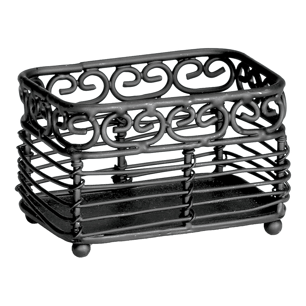 SUGAR PACKET HOLDER 3X2.5" BLK