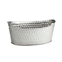 TableCraft BT2013 Bali Collection Beverage Tub, Oval,
Stainless Steel - 4 Gal