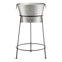 TableCraft BT2137N Beverage Tub Set, Stainless Steel - 11
gal