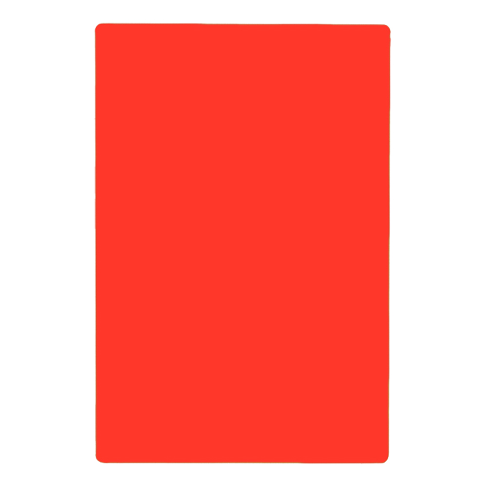 15"x20"x1/2" CUT BOARD RED (6)