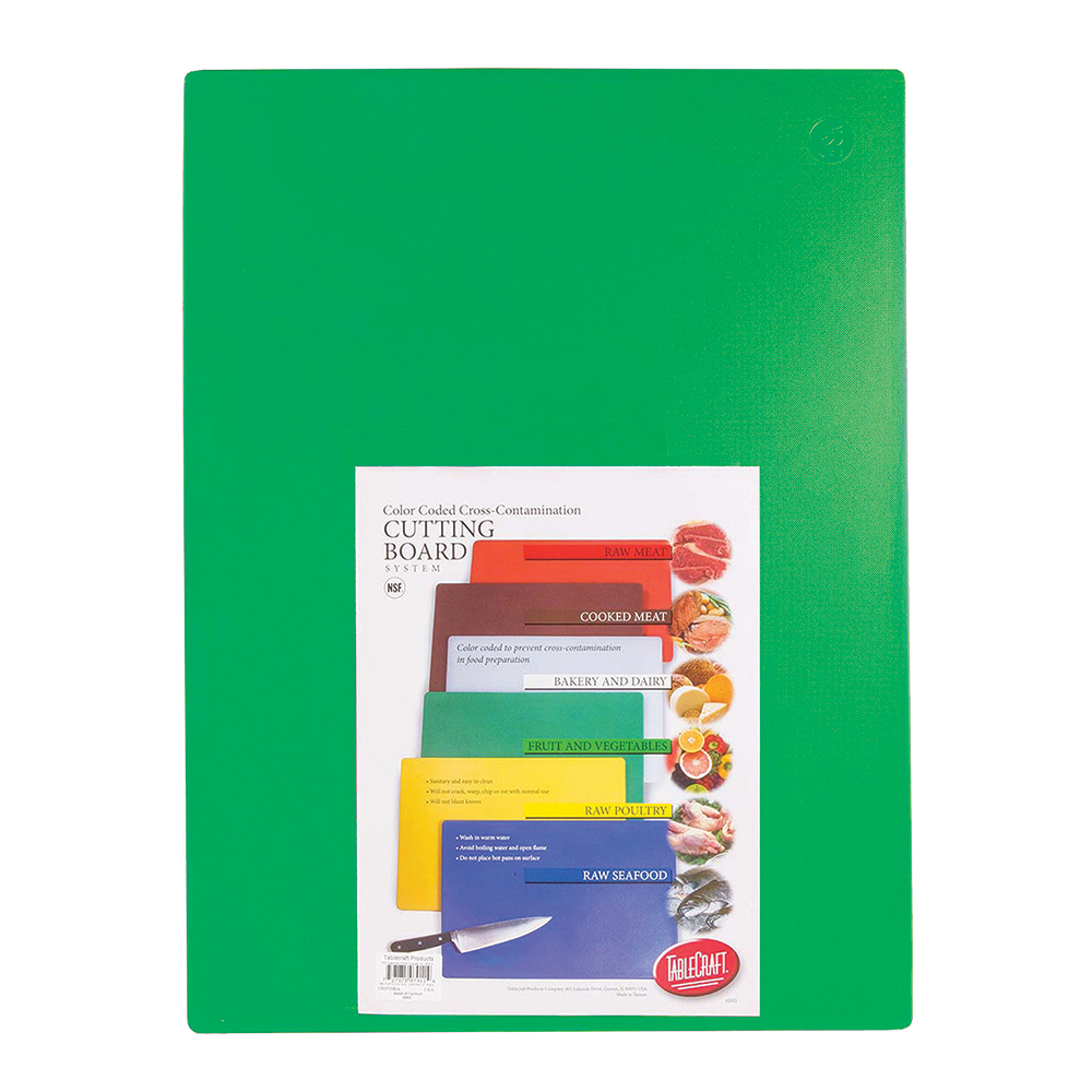 18x24x1/2" CUT BOARD GREEN (6)