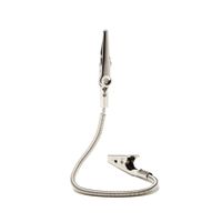 TableCraft CHX8 Number/Card Holder, Double Sided Clip, Steel
- 8-1/2"