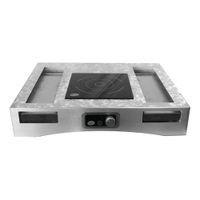 Action Station Induction Countertop Station Kit, Random
Swirl, Aluminum - 31-3/8" x 25-1/4" x 5-3/4"