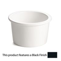 TableCraft CW1665BK Condiment Crock, Cast Aluminum, Black
Finish - 1 qt