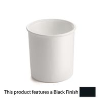 TableCraft CW1670BK Condiment Crock, Cast Aluminum, Black
Finish - 1 qt